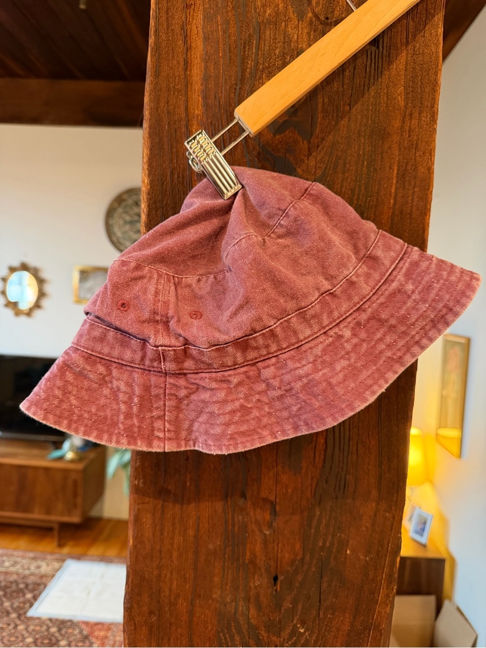 Kids Pink Bucket Hat